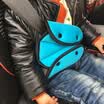 Huashi Auto Accessories Child Safety Belt Adjusting Fixer Child Anti-Leather Shoulder Cover Safety Products Children Triangle Fixer Protective Sheet Cover Shoulder Chest Blue
