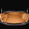 Huashi Buick Lacrosse trunk mat 16 new LaCrosse surrounded by leather tail box pad LaCrosse car trunk mat modified new LaCrosse special 20T original car brown 5 piece set