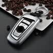 Huashi BMW key bag for BMW new 5 Series 3 Series 7 Series GT X1X3X4X5x6 BMW 525li 320li Key Shell Buckle Blade B-moonlight Silver