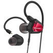 Pioneer CLV20 HiFi Dual Inline Headphone In-Ear Phone Headset Low Frequency Red