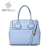 BAFELLI autumn&winter rivet split leather handbag high capacity shoulder bolsa feminina black blue womens messenger bag