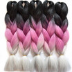 1pcspack Chorliss 24" Ombre Braiding Hair Crochet Braids Synthetic Crochet Hair Extension 100gpack