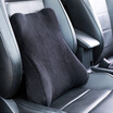 CarSetCity Car Headrest 3D Crystal Velvet Space Memory Cotton Headrest Neck Pillow CS-83109 Black