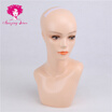 High quality Fiberglass Realistic mannequin dummy head mannequins display wigs & hat & glass & jewelry manikin heads display