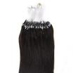 Promotion High Quality 100PcsSet 50g Easy Loop Micro Ring Beads Tipped Human Hair Extensions 16 18 20 22 24 26Inch