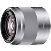 Sony SONY E 50mm F18 OSS APS-C frame fixed focus lens silver SEL50F18