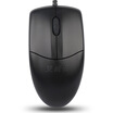 Shuangfeiyan A4TECH N-740X wired mouse office mouse USB mouse notebook mouse iron gray leather