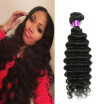 Malaysian Deep Wave Virgin Hair Extensions Natural Black 7A Malaysian Deep Curly Virgin Hair Wefts Deep Wave Malaysian Virgin Hair