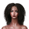 9A Pre Plucked Kinky Curly Lace Wigs With Baby Hair 150 Density Brazilian Virgin Lace Front Human Hair Wigs For Black Women