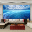 Custom Photo Wallpaper 3D Stereoscopic HD Sea And Sky Landscape Large Mural Living Room Bedroom Non-woven Wallpaper For Walls 3D