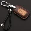 Huashi Honda key case Honda leather key set key ring protection cover modified special B-coffee brown