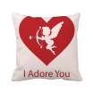 I Adore You Red Valentines Day Square Throw Pillow Insert Cushion Cover Home Sofa Decor Gift