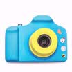 C&C Children&39s Camera Digital Cartoon Camera Toy Sports Camera Mini Mini Simulation SLR Retro Child Birthday Gift Small SLR Camera Sky Blue
