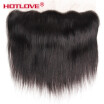 Hotlove Hair Straight Lace Frontal Closure 134 Ear To Ear Full Frontal Free Part Closure Natural Color 100 Virgin Human Hair