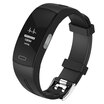 Gangsen GASON smart bracelet P3 PPGECG Electrocardiogram heart rate blood pressure monitoring step sport bracelet men&women lP67 waterproof call reminder black