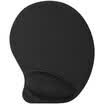 ECOLA Wrist Rest Mouse Pad Ultra Comfortable Ergonomic Creativity Office Thickening Wrist Rest Pad Black EF-Ez1BK