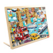 TOI Wooden Jigsaw Puzzle with Storage tray 244880100pcs for kids