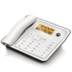 Motorola Motorola CT330C Fixed Corded Phone Landline Caller ID Orange Backlit Dual Interface Free Battery Handsfree Large Screen Home Office Airplane White