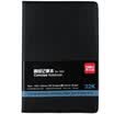 Deli deli 32K80 basics carry-on leather business office notebook notebook black 7902