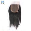 kiss hair no shedding silky straight closure remy Indian temple hair Swiss 44 lace closure