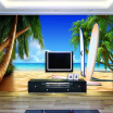 Customize Any Size Beach Scenery Large Wall Painting Living Room TV Backdrop Home Decor Photo Mural Wallpaper For Bedroom Walls