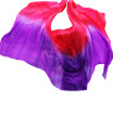 Belly Dance Props Women Belly Dance Silk Veils 250270114cm Belly Dance Veil For Girls Belly Dance Silk Veils RedPurple