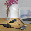 Times square USB30 integrated splitter high-speed expansion of a trailer four laptop desktop hub 4 port hub 06 meters