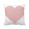 Parallel Lines Valentines Day Red Square Throw Pillow Insert Cushion Cover Home Sofa Decor Gift