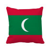 Maldives National Flag Asia Country Square Throw Pillow Insert Cushion Cover Home Sofa Decor Gift