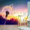 Custom Wall Mural Beautiful Sunset Dandelion Wall Painting Living Room TV Background Murals 3D Relief Non-woven Photo Wall Paper