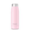 Moikit wheat open intelligent mug seed 304 stainless steel men&women portable vacuum warm cup water temperature monitoring cup S1600 skin pink 350 ml