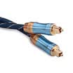 Chongbo Cinyobo CYB-GX-LS Digital Digital Optical Audio Cable Amplifier DVD Player Home Theater Audio Line Square Audio Cable Blue 3 Meter