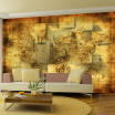 Custom 3d mural wallpaper TV backdrop wall non-woven wallpaper bedroom living room European style ancient map large mural