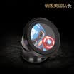 Marvel multi-function magnetic car phone bracket car navigation device air outlet car dashboard suction cup bracket alloy bracket Marvel black gold iron man