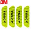 3M reflective stickers door safety warning car stickers 2593cm 4 pieces