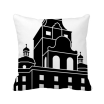 Germany Famous Building Architecture Square Throw Pillow Insert Cushion Cover Home Sofa Decor Gift