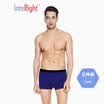 INTERIGHT underwear mens stretch cotton Ming gluten striped boxer 3 boxed mixed color A XXXL