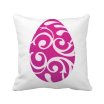 Easter Religion Festival Purple Egg Design Square Throw Pillow Insert Cushion Cover Home Sofa Decor Gift