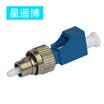 Chongbo Cinyobo CYB-GX-OHQ013 Fiber Optic Adapter Fiber Optic Coupler Flange FC Male-LC Mother Red Light Optical Power Meter Adapter 1 Pack