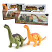 Walking Brachiosaurus Dinosaur Kids Toy Figure With Lights & Sounds Real Movement Without Remote one toycolor may vary