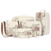 LYCEEM travel suit wash bag storage package 5 sets wash makeup bag storage bag digital bag