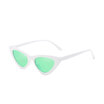 Fashion Design Cat Eye Sunglasses Women Colorful Sun Glasses Mirror Gradient Lens Retro Gafas Eyewear Oculos de sol UV400