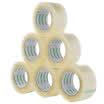 COMIX 6 package 55mm 150y 137 meters high transparent sealed wide tape office stationery JF5515-6