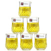 Jingdong Supermarket Li Zun wine glass white wine glass 50ml lotus swallow cup glass 1 two diamonds white wine set LZ010609 6 only