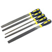 Wick Wico WK9120 Scythe 5 sets of 10 inch boring tool set square round flat semi-circular triangle file plastic steel fi