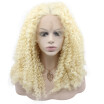 Iwona Synthetic Hair Lace Front Long Curly 613 Blonde Wig