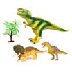 Mom&Dad babamama Dinosaur Jurassic World Tyrannosaurus Toys Childrens Puzzle Early Learning Teaching Tools Animal Model Toys Combination 3 Pack B5027