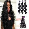 Brazilian Virgin Hair 4 Bundles Brazilian Body Wave Wet And Wavy Virgin Brazilian Hair Body Wave Remy Human Hair Bundles Weave