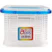 SANADA imported bathroom multi-function storage basket color sundries handle basket blue L-8929L-877