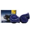 HELLA HELLA car horn snail-type dual-plug dual-tone Universal Colorful Series blue